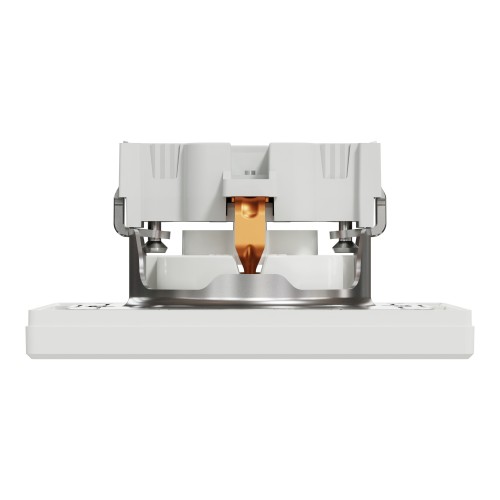Розетка одинарная с заземлением Schneider Electric Asfora Белый (EPH2900121)
