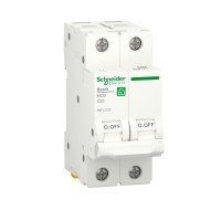 Автоматичний вимикач Schneider Electric 2-п RESI9 6kA 25A C (R9F12225)