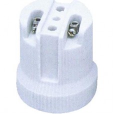 Патрон для люстр білий керамічний Е-27 (YC519 E27)