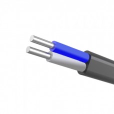 Кабель силовий моноліт АВВГнг-LS П 2x4.0 (КУ) алюміній (KUa121-324)