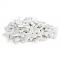 Набір дистанційних хрестиків для плитки 5.0 мм / 100 шт INTERTOOL (HT-0355)