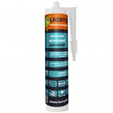 LACRYSIL Герметик акриловий «Санітарний» білий 280мл