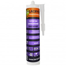 Герметик силіконовий «Санітарний» білий LACRYSIL 280мл