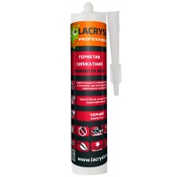 LACRYSIL Герметик вогнестійкий чорний 280 мл