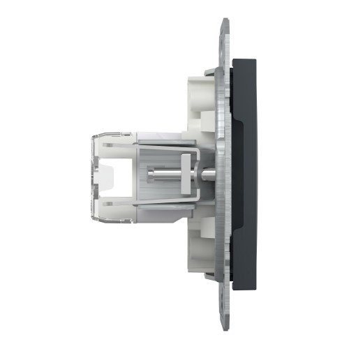 Розетка комп'ютерна Schneider Electric EPH4300171 Asfora пластик Антрацит (11486042)