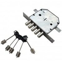 Замок врезной сувальдный GOR T-20-R-CR (90016655)