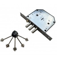 Замок врізний сувальдний GOR T-21-CR (90016656)