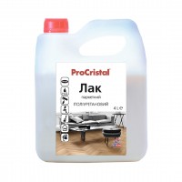 Лак паркетний поліуретановий ProCristal Lacquer IР-16 безколірний глянсовий, 1.0 л