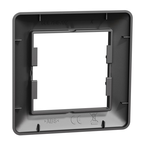 Рамка одномісна Schneider Electric Asfora Антрацит (EPH5800171)