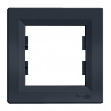 Рамка одномісна Schneider Electric Asfora Антрацит (EPH5800171)