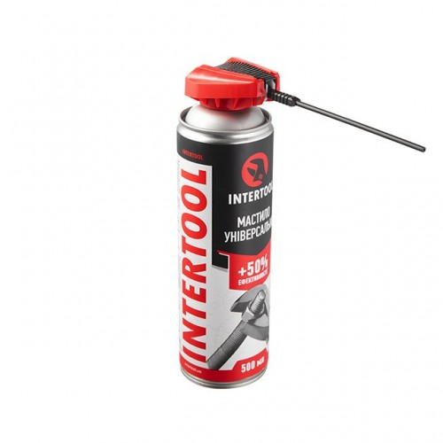 Мастило універсальне Prof, аерозоль 500 мл INTERTOOL (FS-4000)