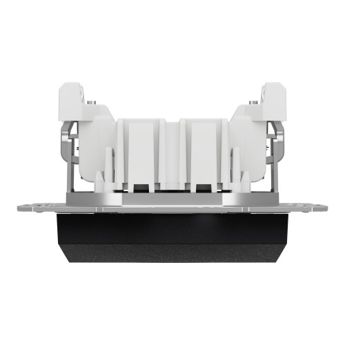 Перемикач перехресний одноклавішний Schneider Electric  Asfora пластик Антрацит (EPH0500171)