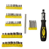 Викрутка + насадки торцеві і біти 51шт CrV SIGMA