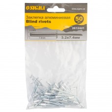 Заклепки алюмінієві 3,2×7,40мм 50шт Standard