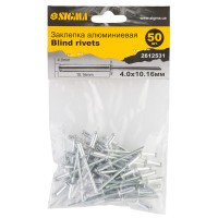 Заклепки алюмінієві 4,0×10,16мм 50шт Standard