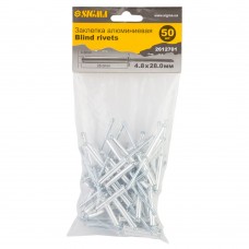 Заклепки алюмінієві 4,8×28мм 50шт Standard