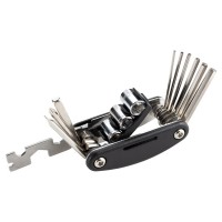 Мультиинструмент велосипедиста 90мм 16в1+насадки (4375621)