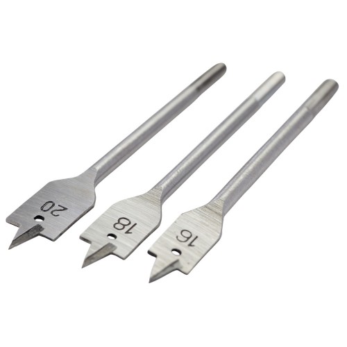 Набір свердл по дереву перових 3шт Ø16, 18, 20мм GRAD (1314625)