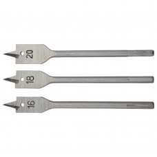 Набір свердл по дереву перових 3шт Ø16, 18, 20мм GRAD (1314625)