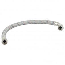 Шланг високого тиску Ø25 80см 1"м×1"F (нержавіюча сталь) AQUATICA