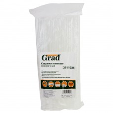 Стрижні клейові Ø11.2×300мм 34шт 1кг (прозорі) GRAD (2711025)