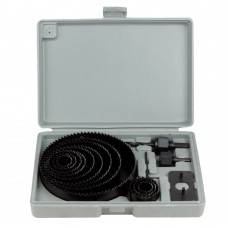 Коронки по дереву набірні Ø19, 22, 29, 32, 38, 44, 51, 64, 76, 89, 102, 127 мм SIGMA