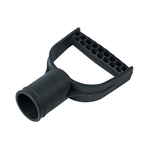 Лопата для прибирання снігу пластикова з алюмінієвої планкою 435×470×10мм (синя) GRAD